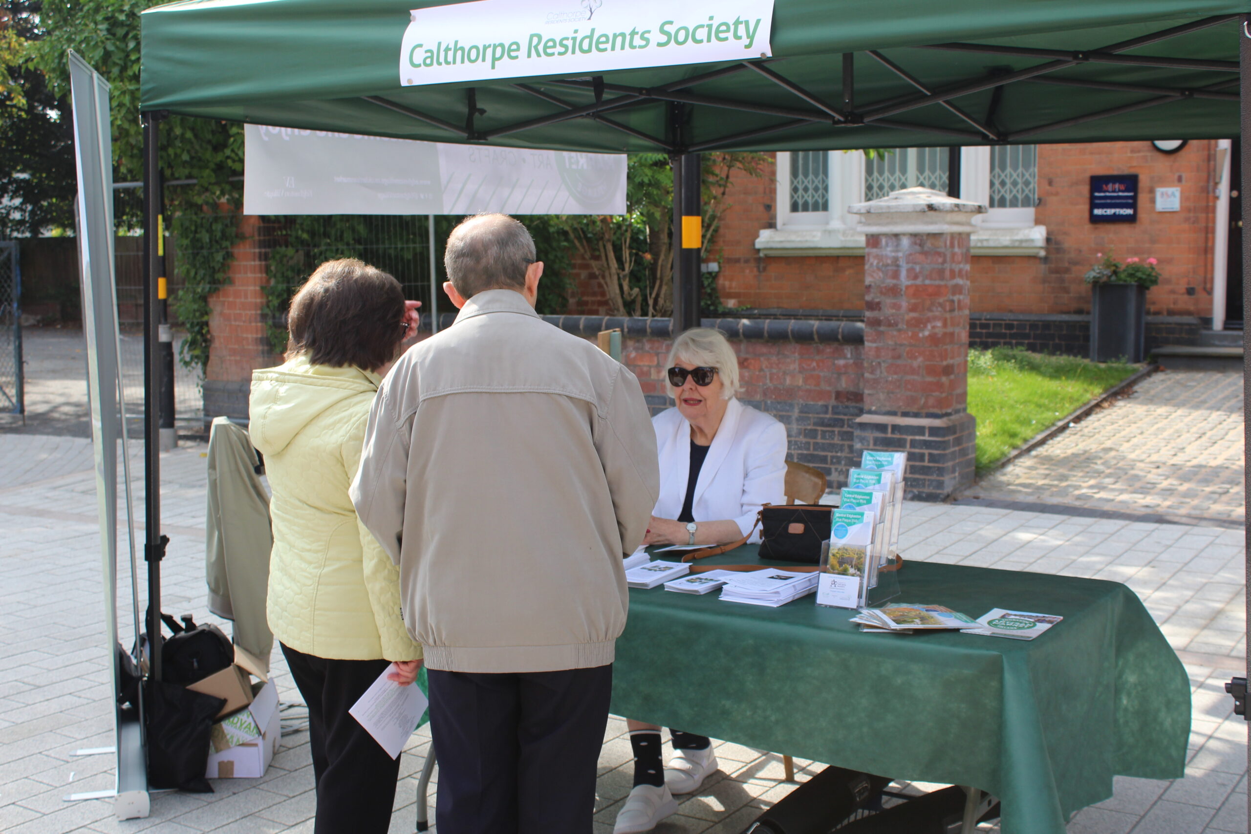 Barbara enrols new members!